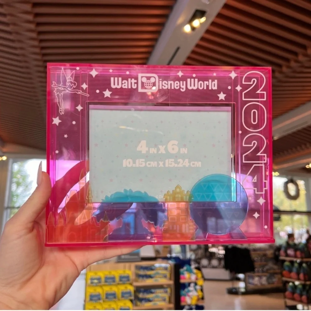 2024 WDW Pink Picture Frame- 4x6